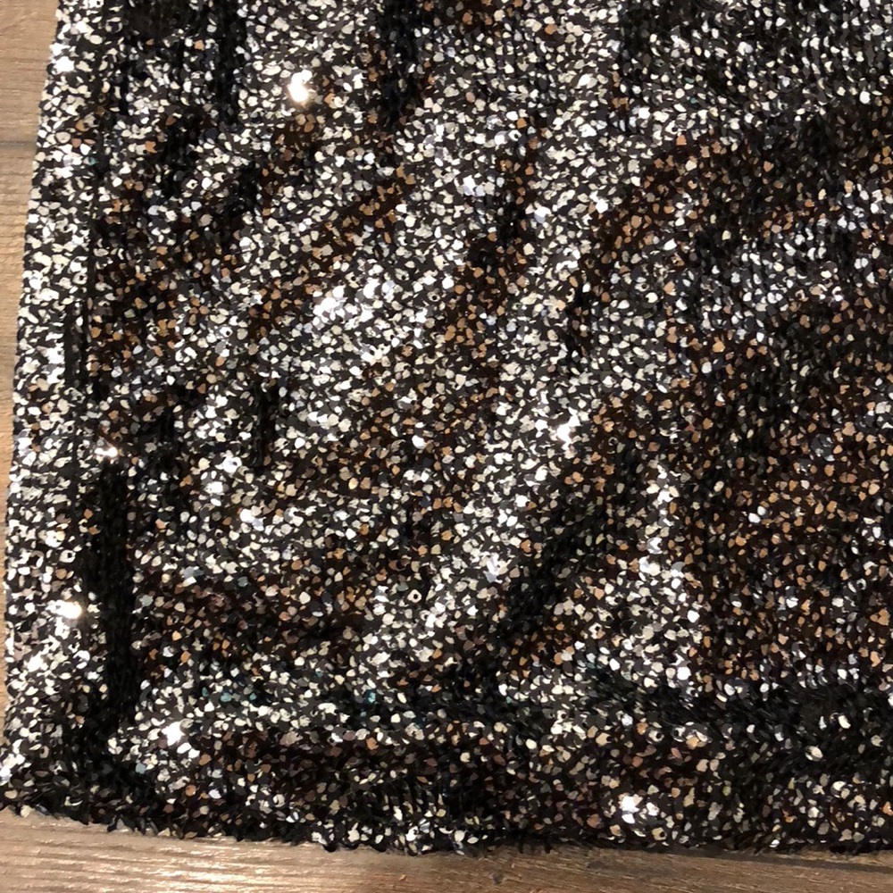 Sequin Mini Skirt - image 3